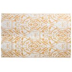 vidaXL Tapis d'extérieur ARAKIL Orange et blanc 190x290 cm PP