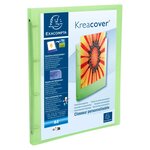 Classeur 4 anneaux 15mm PP Chromaline 5/10e Krea Cover A4 Coloris Aléatoire EXACOMPTA