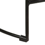 vidaXL Tabourets de bar Gavin lot de 2 45x40x63cm bois massif manguier