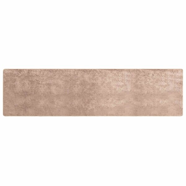 vidaXL Coureur de Tapis MARSA Sable 100 x 450 cm Polyester et PVC