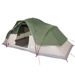 vidaXL Tente familiale à dôme 9 personnes vert imperméable