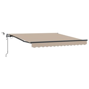 vidaXL Tissu de auvent Beige 300 x 250 cm Polyester
