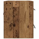 vidaXL Meuble de salle de bain vieux bois 60x38 5x48 cm