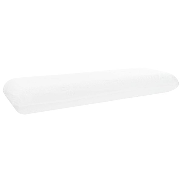 vidaXL Coussin de sommeil Uni Blanc 70 x 36 x 13 cm