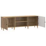 vidaXL Meuble TV 150 x 31 x 50 cm Chêne artisanal Bois d'ingénierie