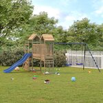 vidaXL Aire de jeux d'extérieur bois de pin imprégné