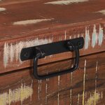 vidaXL Coffres de rangement avec stockage 80 x 30 x 30 cm