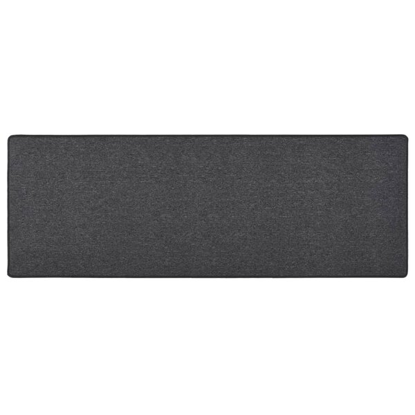 vidaXL Tapis de couloir Anthracite 50x150 cm