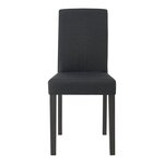 Lot de 4 chaises de salle à manger 89 x 43 x 54 cm moderne design robuste noir 03_0009830
