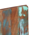 vidaXL Chaises à manger lot de 6 bois de récupération solide