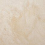 vidaXL Tapis en Fourrure Synthétique de Lapin Crème 120 x 170 cm