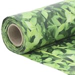 vidaXL Écran d'intimité de balcon aspect de plante vert 500x90 cm PVC