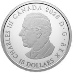 Monnaie BEAR Clan Animals Argent 15$ Canada 2026 (PRÉCOMMANDE)