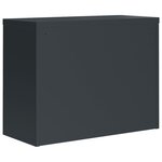 vidaXL Classeur anthracite 90x40x70 cm acier
