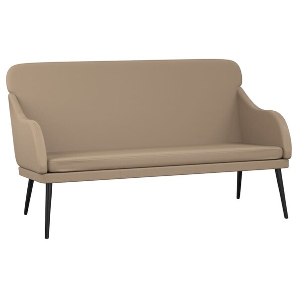 Banc banquette 110 x 76 x 80 cm synthétique cappuccino 02_0010576