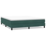 vidaXL Sommier à lattes de lit sans matelas 180x210 cm velours