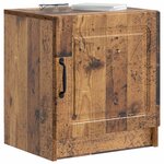 vidaXL Cabinet de chevet 2 pièces Bois ancien 43 x 34 5 x 47 cm