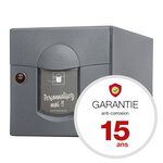 Boîte aux lettres Soléa  1 porte  Gris anthracite aspect sablé REN 0206MS