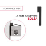 Console murale à visser Soléa Noir Sablé RAL 2100 MS