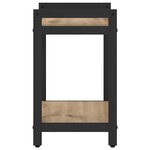 vidaXL Étagère Chêne artisanal 40 x 30 x 50 cm Bois d'ingénierie