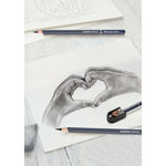 Kit de dessin GOLDFABER CHARCOAL  8 pièces FABER-CASTELL