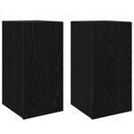 vidaXL Set de Meubles TV 4 Pièces Chêne noir 30.5 x 30 x 60 cm