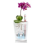 LECHUZA Jardinière MINI DELTINI ALL-IN-ONE Blanc