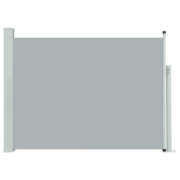 vidaXL Auvent latéral rétractable de patio 120x500 cm Gris