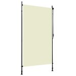 vidaXL Store roulant d'extérieur 120 x 270 cm Crème
