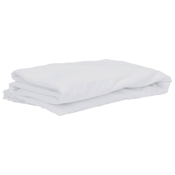 vidaXL Protège-matelas blanc 140x200 cm imperméable