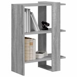 vidaXL Étagère Gris Sonoma 52 x 25 x 71 5 cm Bois d'ingénierie