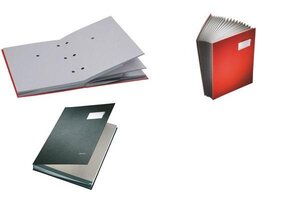 parapheur, revêtement PP, 10 compartiments, bleu, A4 LEITZ