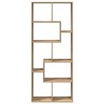 vidaXL Étagère séparatrice de pièce chêne artisanal 67x25x161 5 cm