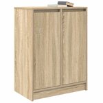 vidaXL Buffet chêne sonoma 57x34x76 cm bois d'ingénierie