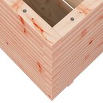 vidaXL Jardinière 70x70x72 5 cm bois massif de douglas