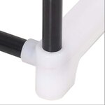 vidaXL Range-chaussures avec 7 étagères Métal et plastique Noir