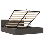 vidaXL Cadre de lit à rangement hydraulique sans matelas 180x200 cm