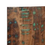vidaXL Tête de lit multicolore 200 cm bois massif récupération