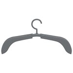 vidaXL Cintres extensibles 5 Pièces Gris