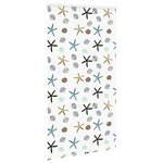 vidaXL Store enrouleur de douche avec cassette largeur du tissu 136 cm