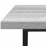 vidaXL Table basse Sonoma gris 100 x 50 x 40 cm
