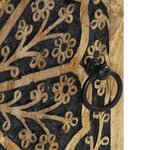 vidaXL Armoire de salle de bain murale 38x33x48cm bois massif manguier