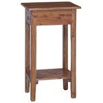 vidaXL Support de Plante Marron 34 x 25 x 52 cm Bois d'Acajou