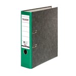 Classeur À Levier Papier Marbré A4 Recycling - Gris-dos Vert - X 20 - Falken