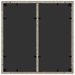 vidaXL Ensemble de salle à manger pour jardin 3 Pièces Gris clair