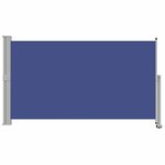 vidaXL Auvent latéral rétractable de patio 140 x 300 cm Bleu