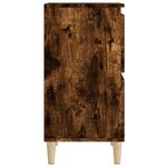 vidaXL Buffets 3 Pièces chêne fumé 60x35x70 cm bois d'ingénierie