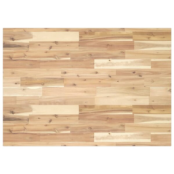 vidaXL Dessus de bureau non traité 120x70x2 cm bois d'acacia massif
