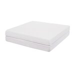 Matelas bébé pliant déhoussable en 2 parties 60 x 120 x 7 cm