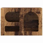 vidaXL Meuble TV Bois ancien 60 x 35 x 40 cm Bois d'ingénierie